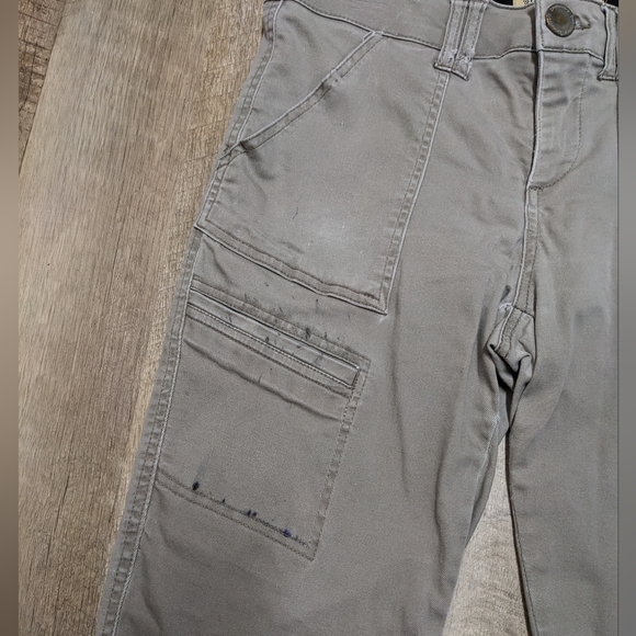 Democracy Ab Technology Greige Skinny Jeans Side Pockets Size 6 - Picture 9 of 13